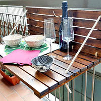 Підвісні балконні стільниці