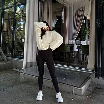 Модні лосини рубчик на флісі Туреччина