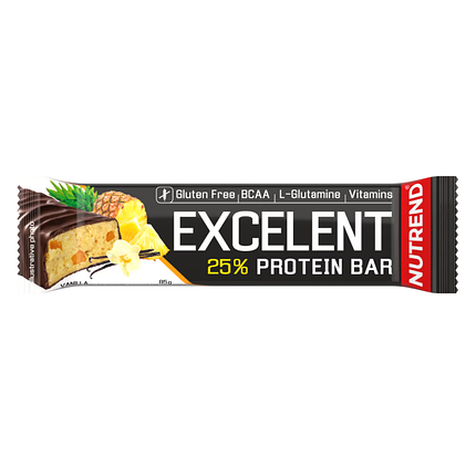 Протеїновий батончик Excelent Protein Bar Double Nutrend 85 g Vanilla Pineapple, фото 1