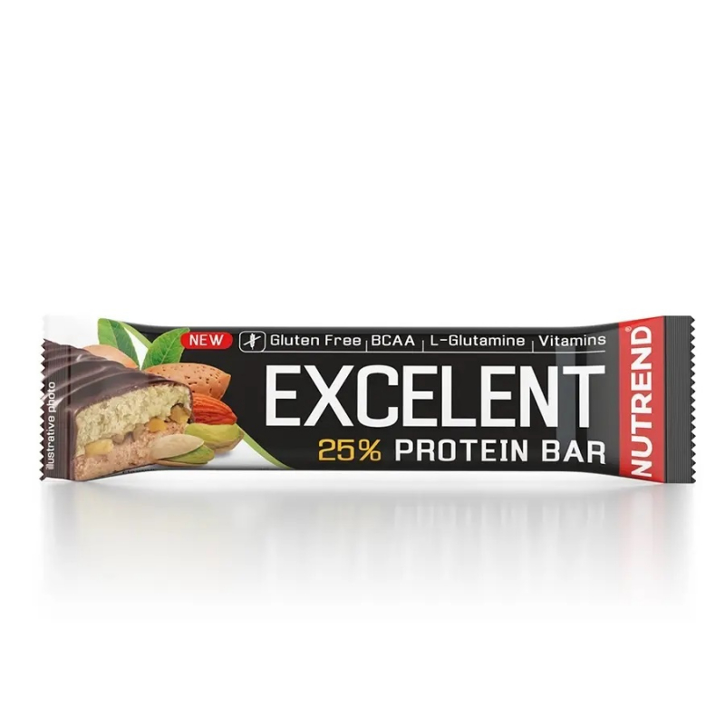 Протеїновий батончик Excelent Protein Bar Double Nutrend 85 g Almond Phistachio