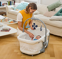 Ліжечко-стільчик 5 в 1 Chicco Baby Hug Pro, фото 5