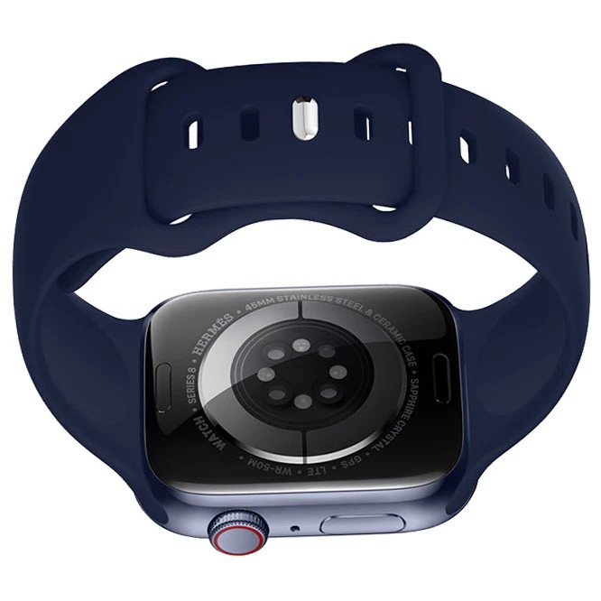 Ремешок HOCO iWatch WA15 Flexible series (42/44/45/49mm) темно синий