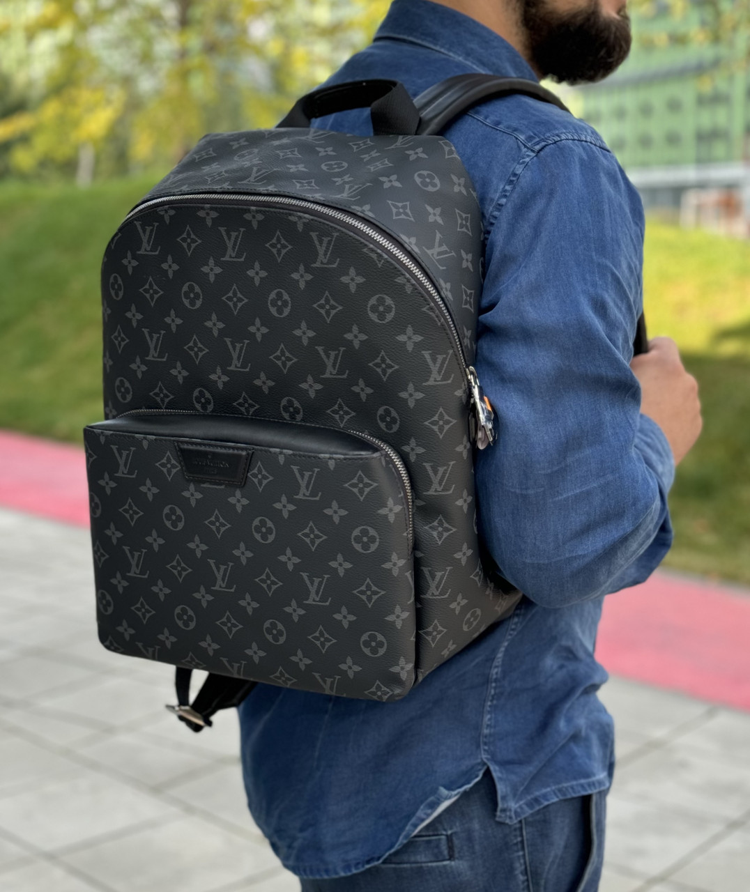 Рюкзак Discovery Monogram Eclipse Louis Vuitton (Луї Віттон Дискавері)