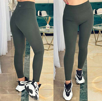 Стильні жіночі лосини на флісі