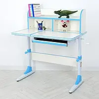 Парта дитяча Bambi M 4804-4. Парта шкільна регульована блакитна