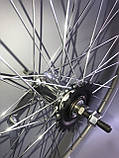 Вело колесо 26ʼʼ заднє на червʼяній(червʼячній) втулці, фото 3