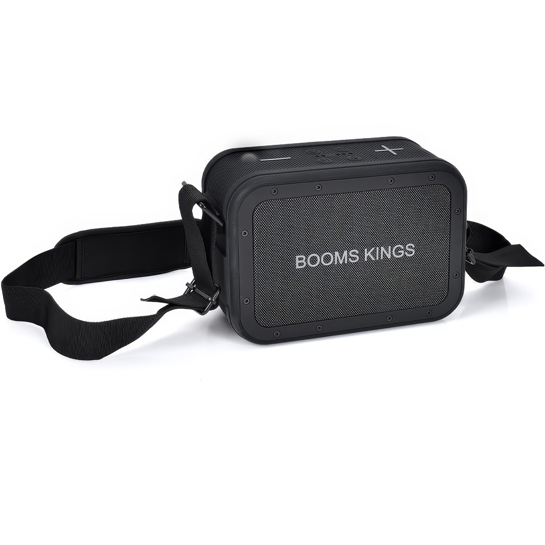 Бездротова Bluetooth колонка Booms Kings FG240430032Q 50W Портативна Bluetooth колонка з ремінцем на плече, фото 1