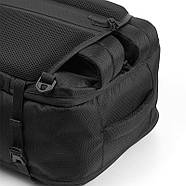 Рюкзак-сумка для ручної поклажі Wascobags Monaco L Black - Wizz Air / Ryanair, фото 10