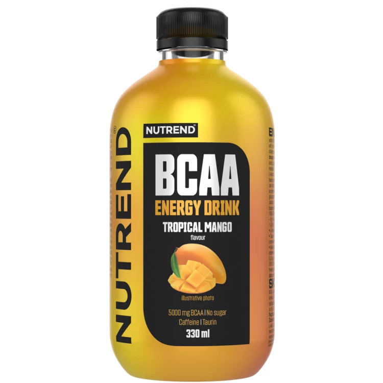 Енергетичний напій Nutrend BCAA Energy 330 ml Tropical Mango