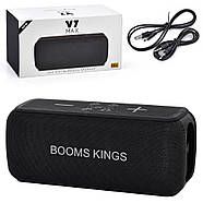 Бездротова Bluetooth колонка Booms Kings FG240430033Q 60W Портативна Bluetooth колонка з гарним звуком, фото 4