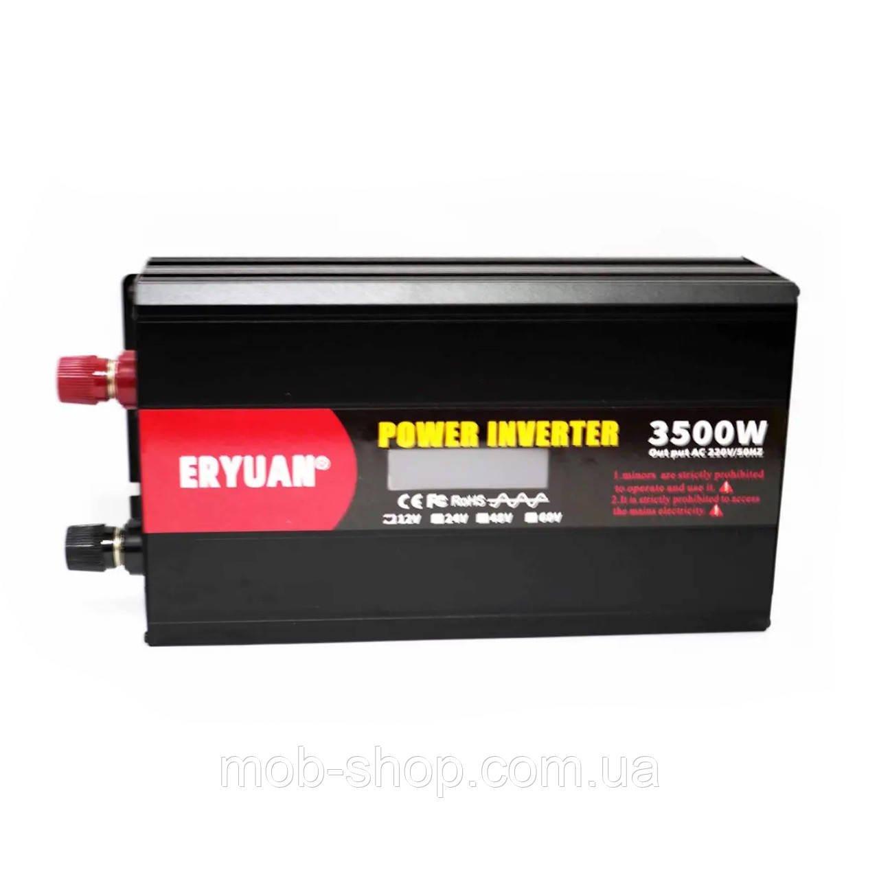 3500W інвертор чиста синусоїда 12v в 220v перетворювач напруги з LCD екраном Power Inverter