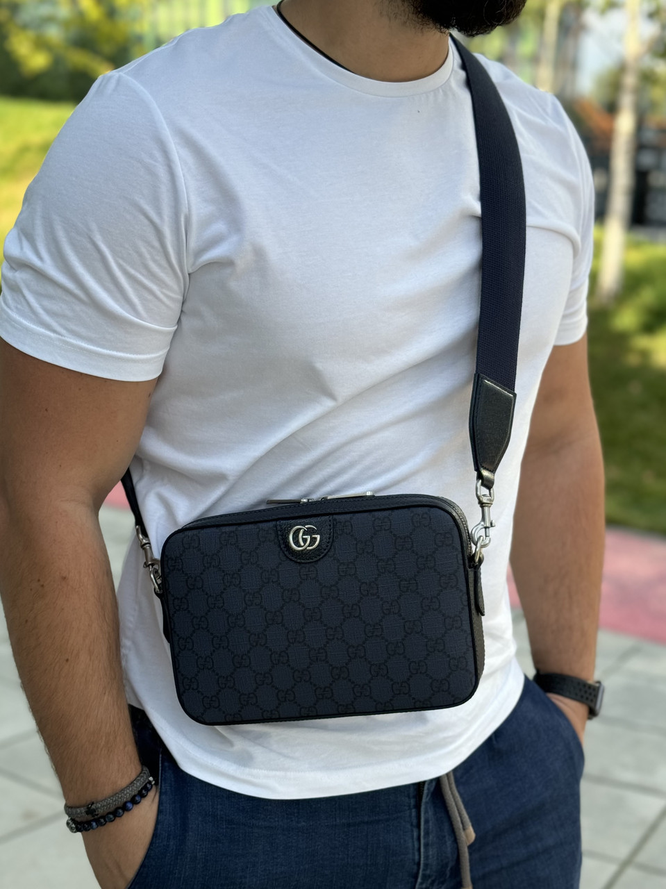 Сумка на плече Ophidia GG Gucci