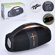 Бездротова Bluetooth колонка HopeStar FG240503089Q Чорна Портативна Bluetooth колонка з підсвічуванням, фото 4