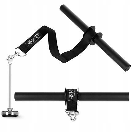 Тренажер для зап'ястків і передплічний 4FIZJO Wrist Roller Black (P-5905973400350), фото 1