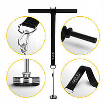 Тренажер для зап'ястків і передплічний 4FIZJO Wrist Roller Black (P-5905973400350), фото 4