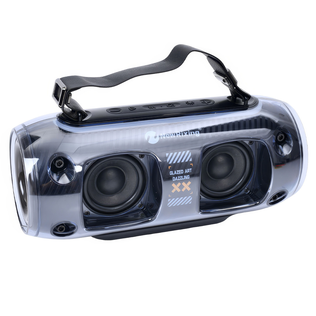 Бездротова Bluetooth колонка NewRixing FG240503091Q Bluetooth колонка з підсвічуванням в унікальному дизайні, фото 1