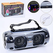 Бездротова Bluetooth колонка NewRixing FG240503091Q Bluetooth колонка з підсвічуванням в унікальному дизайні, фото 2