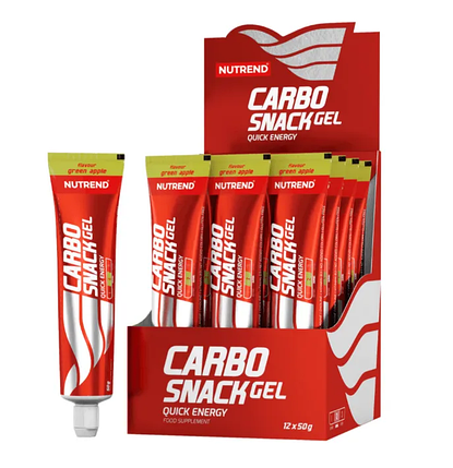 Енергетичний Гель Nutrend Carbosnack 50 g Зелене Яблуко, фото 1