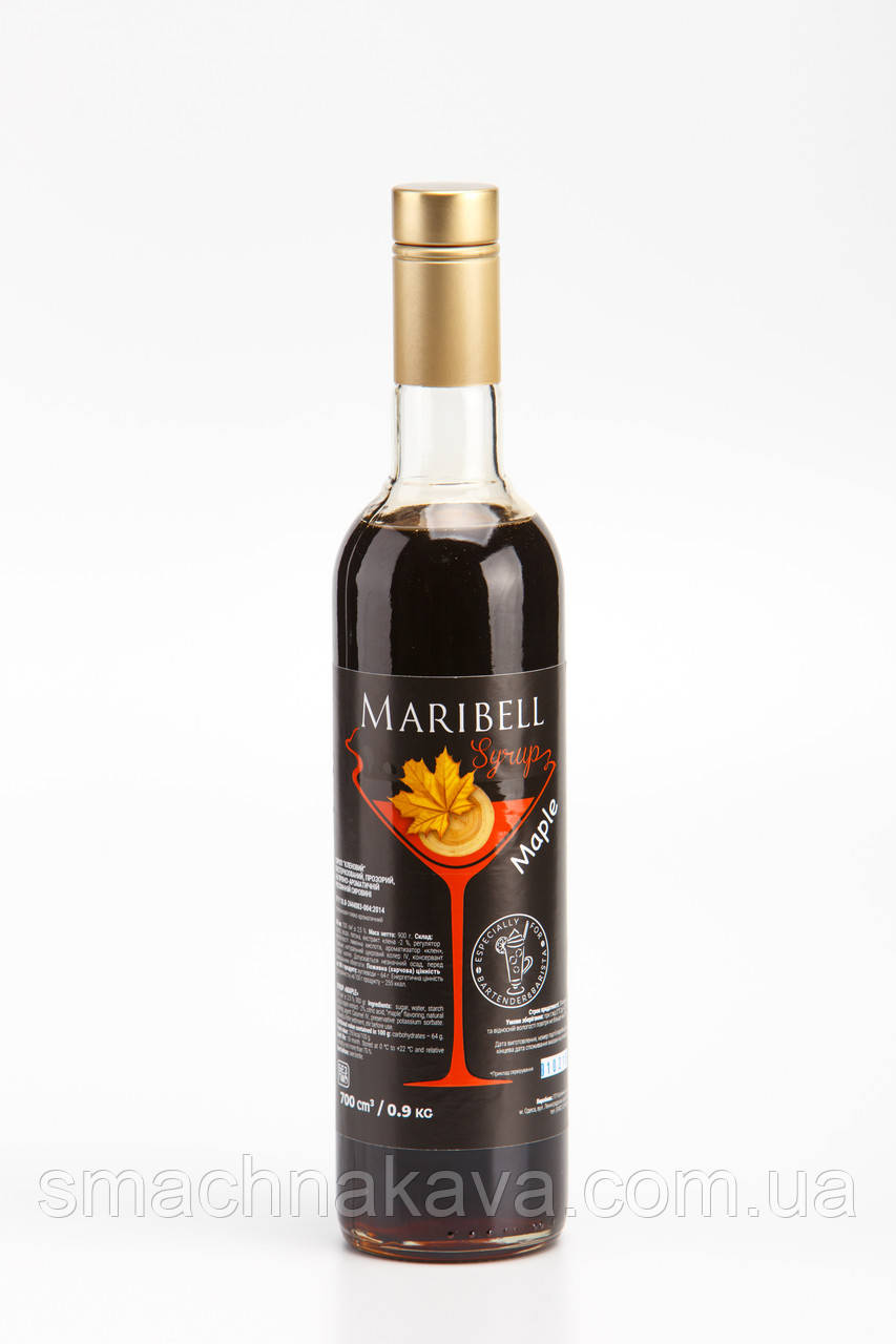 Сироп Кленовий ТМ Maribell