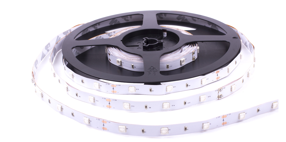 Світлодіодна LED стрічка PROLUM™ 12V; 5050\30; IP20; Series "S", RGB