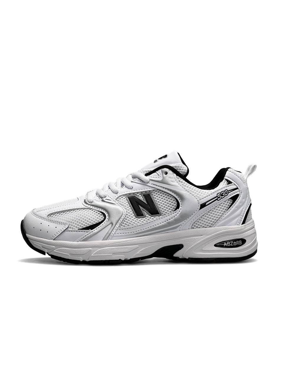530 White Black Silver 43 А1122