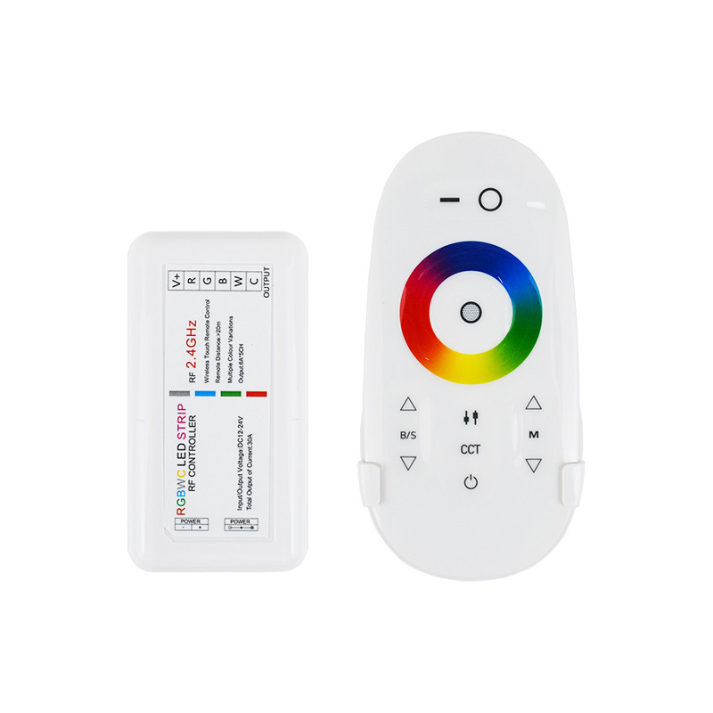 Контролер RGB+CCT Full-TOUCH 18А, Білий, фото 1