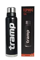 Термос Tramp Expedition Line 1.6 л чорний UTRC-029 (нерж, тримає до 24 години), термос питний для чаю та кави