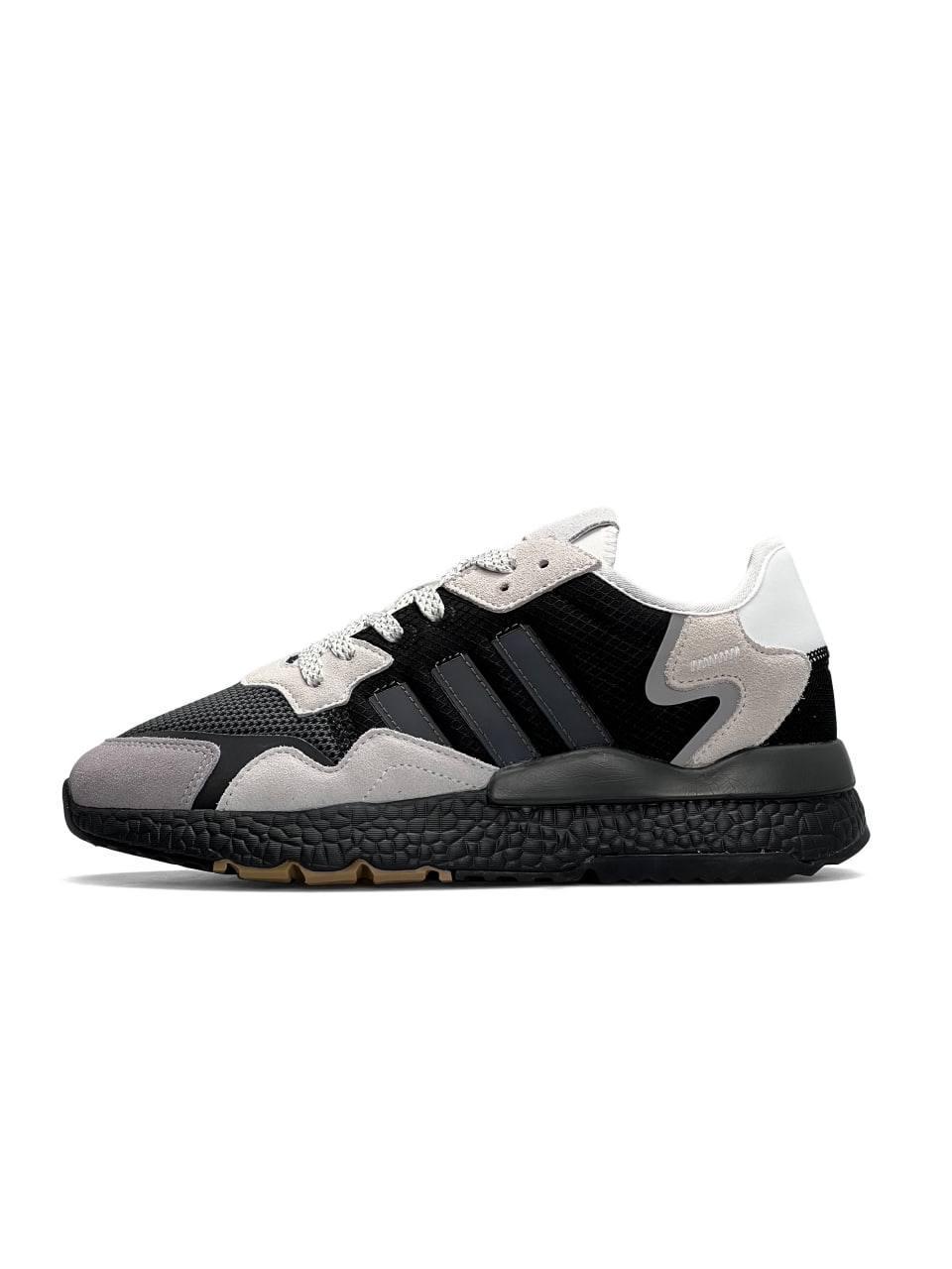 Adidas Nite Jogger Black Grey 41