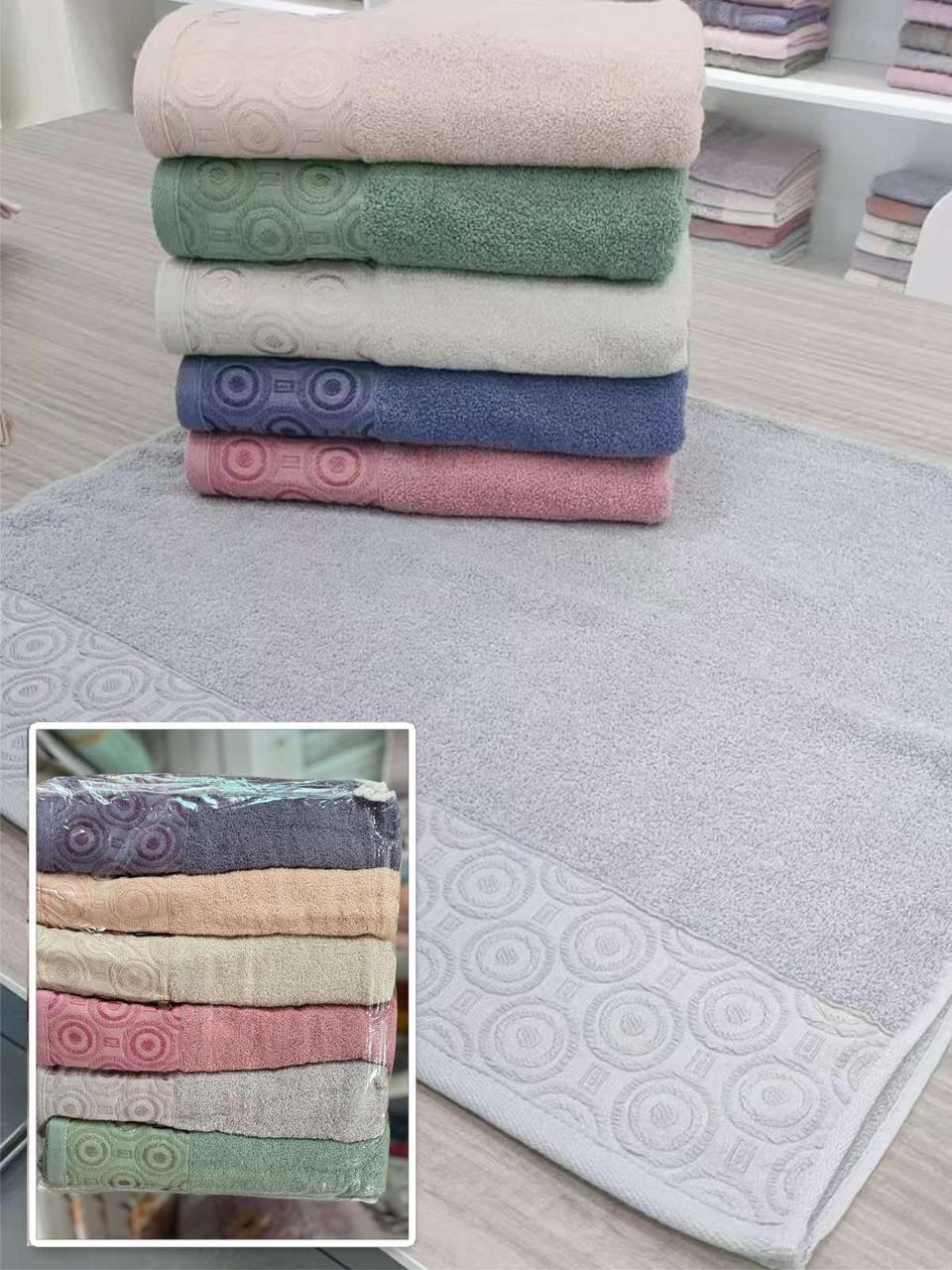 Лазневий рушник махровий щільний розмір 140 на 70 см (від 6 шт.)