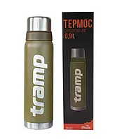 Термос Tramp Expedition Line 0.9 л оливковий UTRC-027 (нерж, тримає до 24 години), термос питний для чаю та кави