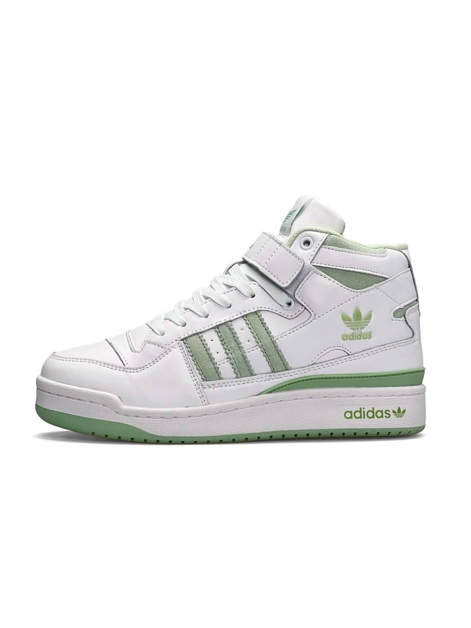 Adidas Originals Forum 84 High White Olive Fur 36