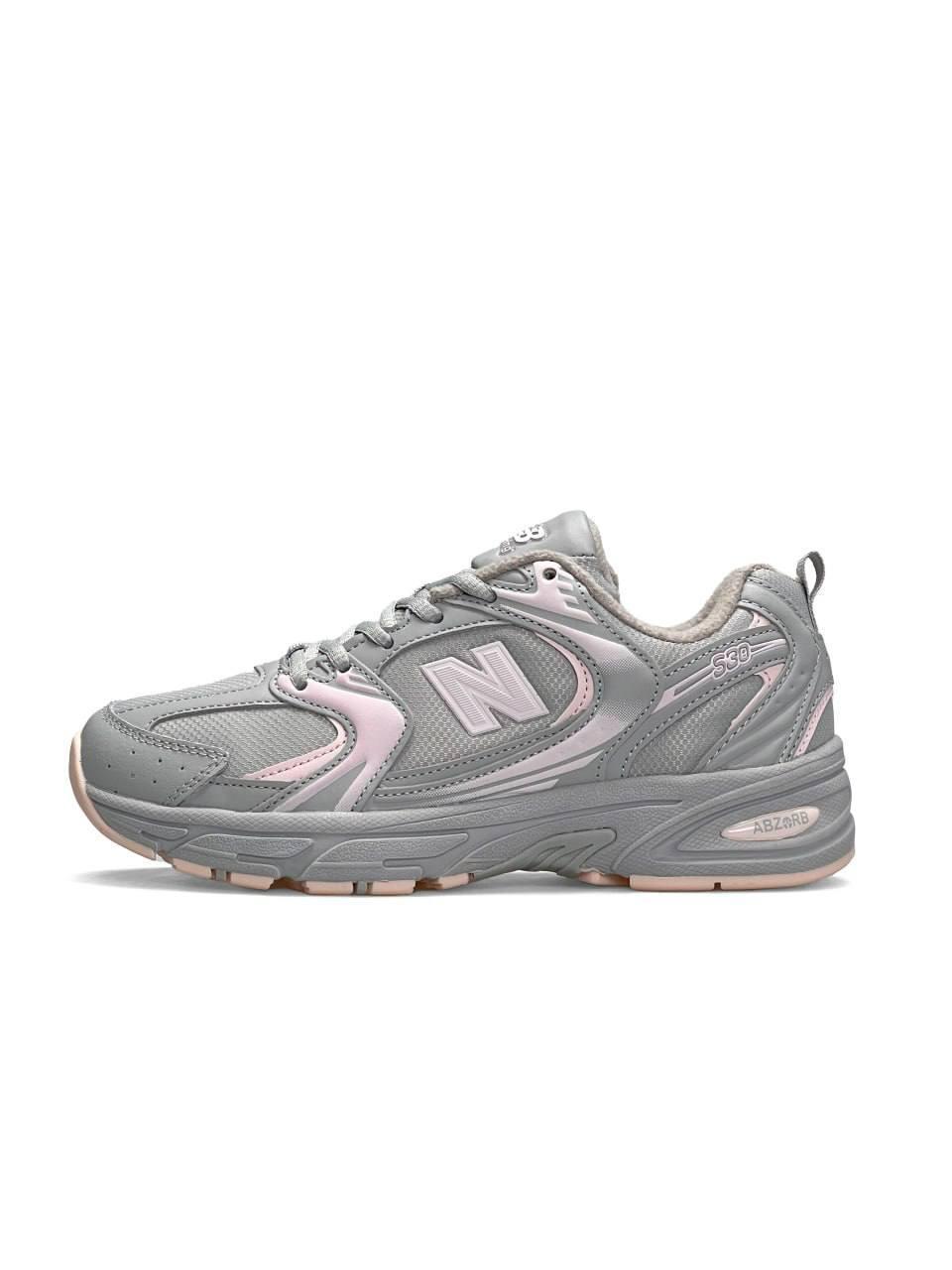 New Balance 530 Fleece Termo Grey Pink 36