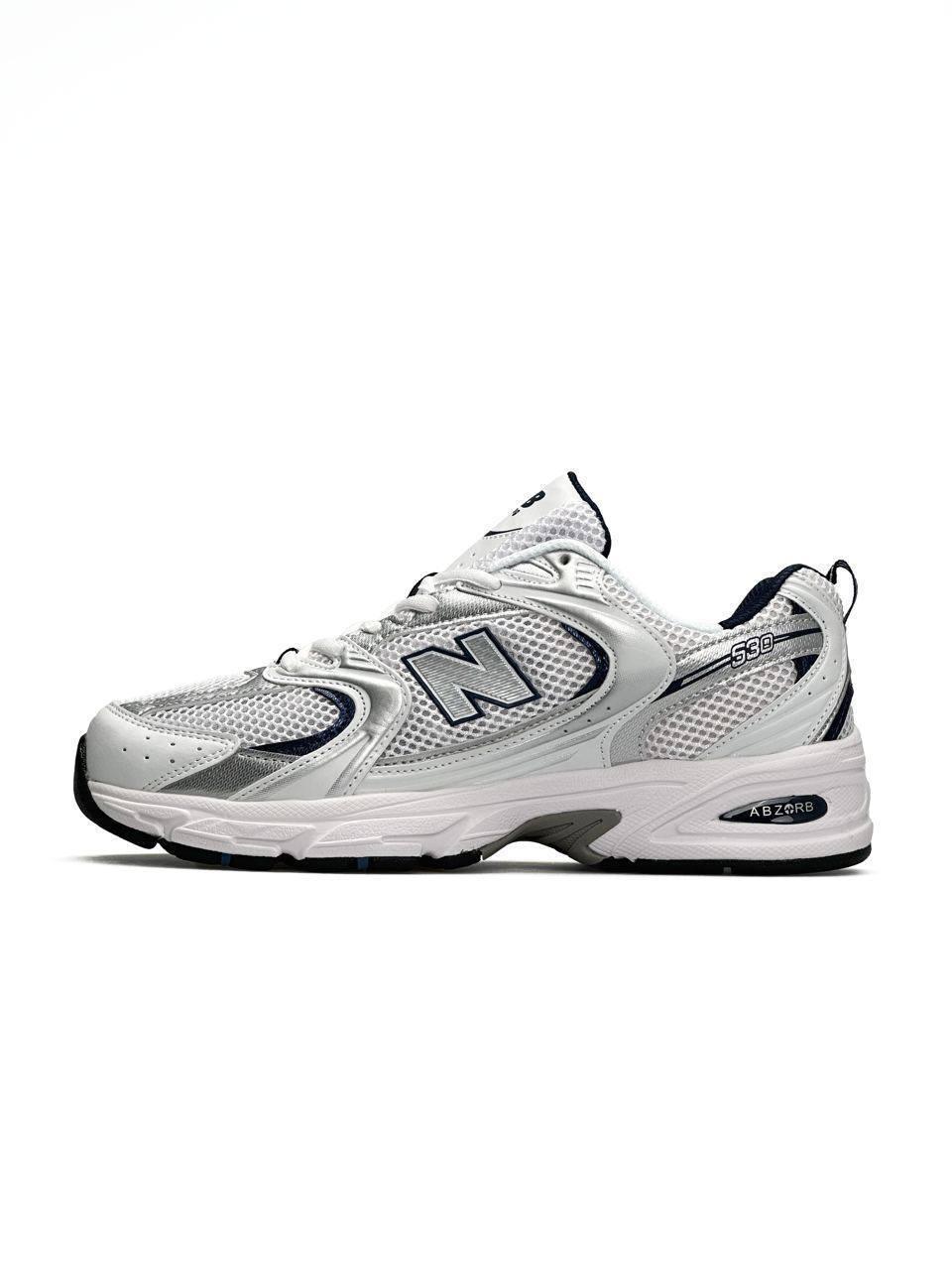 New Balance 530 Silver Navy White Premium 41