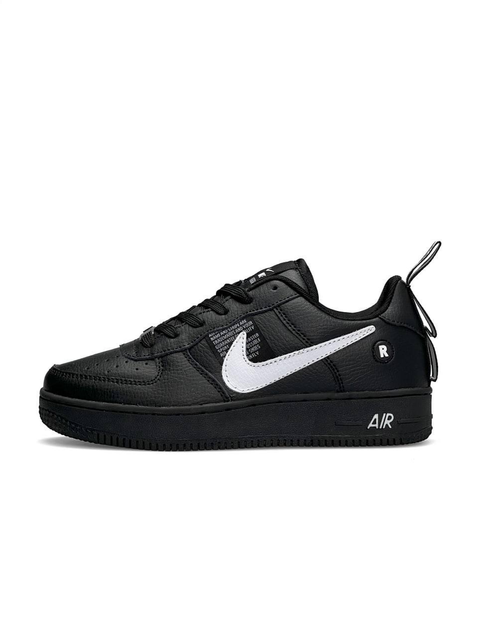 Nike Air Force Utility Low Black & White 36