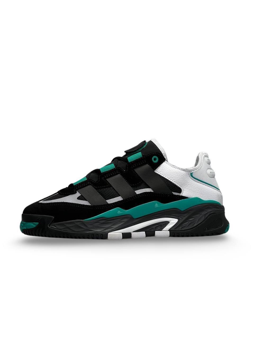 Adidas Originals Niteball PRM Black White Green 41