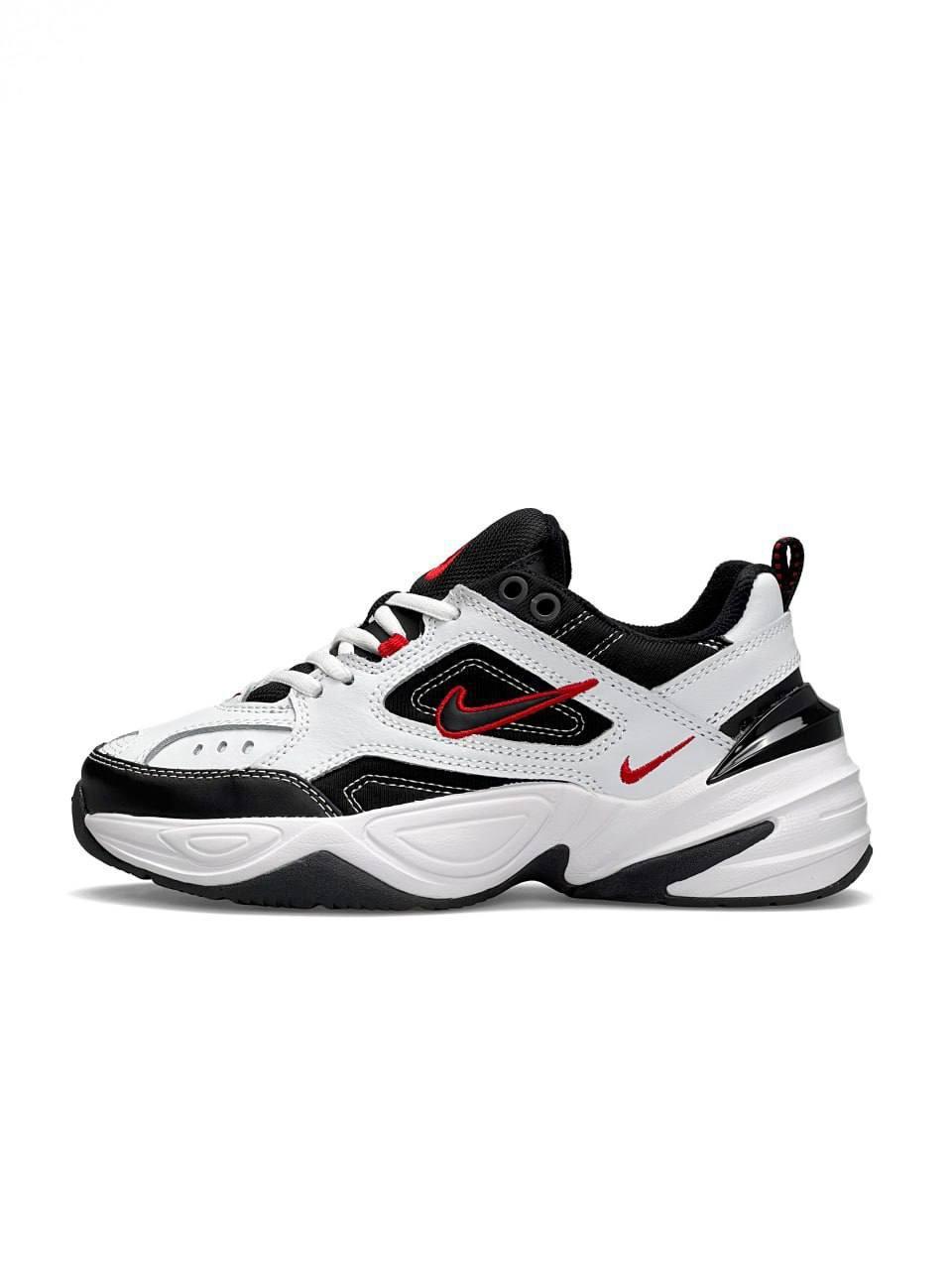 Nike M2K Tekno Premium Black Red White 36