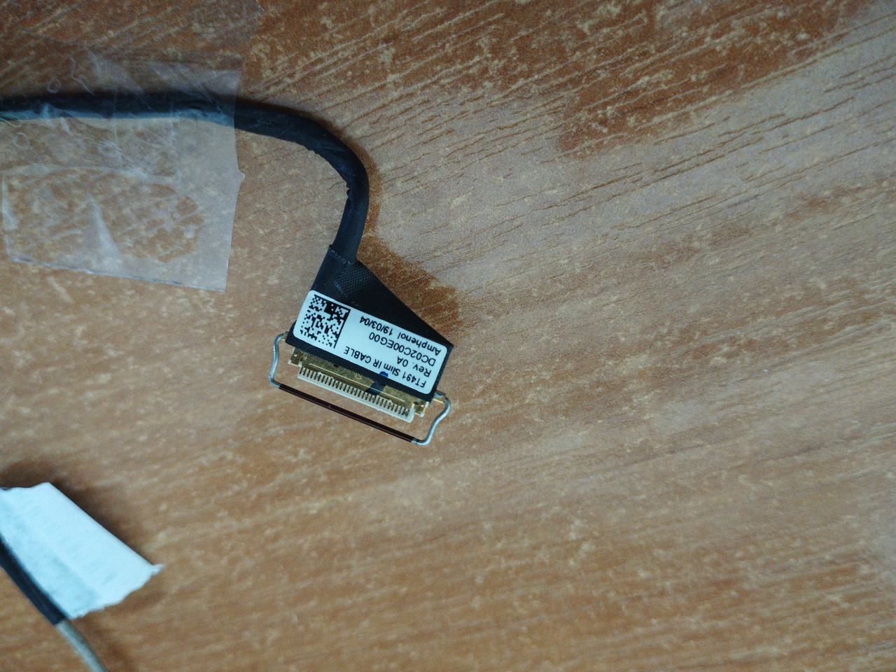 Шлейф до камери IR Lenovo Thinkpad T490 T495 T14 Gen 1 (DC02C00EG00 DC02C00EG10) б/в, фото 1