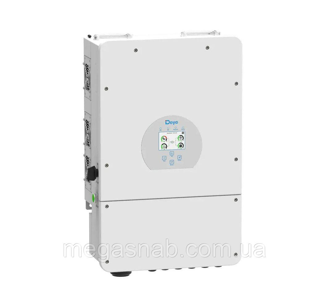 Гібридний інвертор (hybrid) Deye SUN-12K-SG02LP1-EU-AM3 WI-FI, 12 кВт, однофаз.(МРРТ 160-650/240А/DC48В)