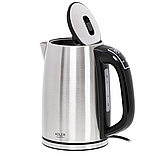 Електрочайник металевий Adler AD 1340 з дисплеєм і контролем температури 1,7 л, фото 3