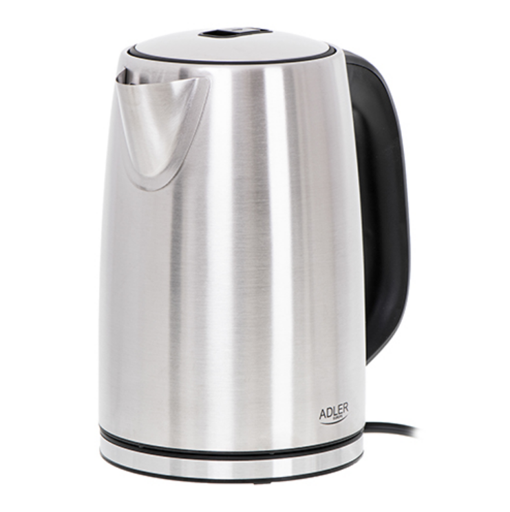 Електрочайник металевий Adler AD 1340 з дисплеєм і контролем температури 1,7 л, фото 1