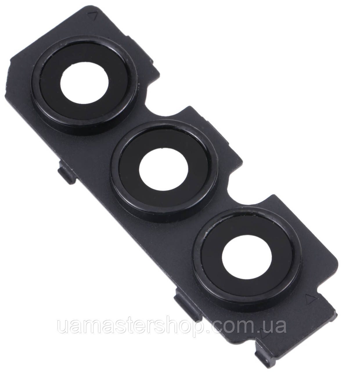 Скло камери Samsung M135 Galaxy M13 з рамкою чорного кольору, фото 1