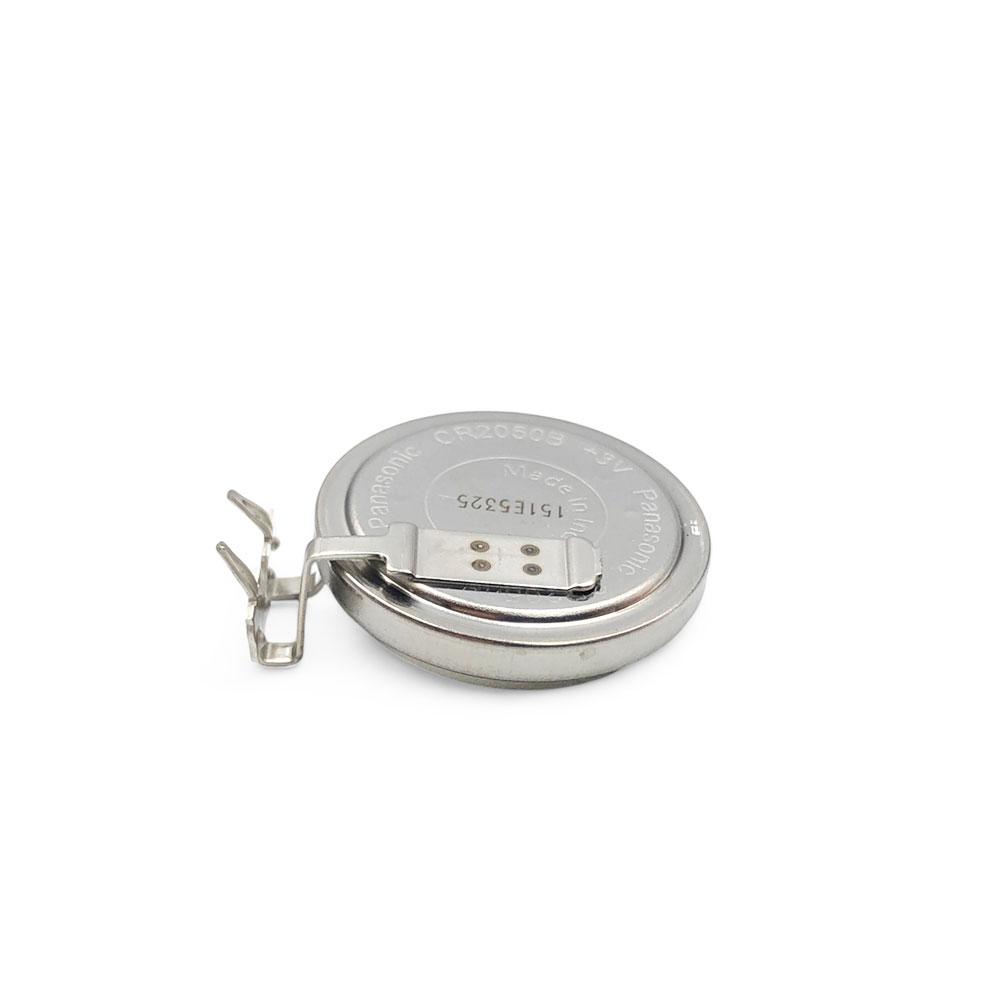 Батарейка CR2050B Panasonic Lithium (3v) з контактами (для датчика тиску в шині) 1шт., фото 1