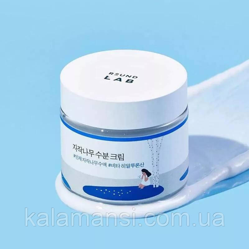 Зволожуючий крем з березовим соком ROUND LAB Birch Juice Moisturizing Cream 80 мл