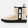 Зимові жіночі черевики UGG Classic Clear Mini Natural Black | бежево-чорні, розміри 36–41, фото 4