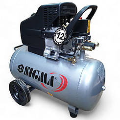 Компресор повітряний 50 л 1.8 кВт 230 л/хв 8бар SIGMA 7043141