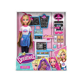 Дитяча ігрова лялька "Кав'ярня" Dreameez FV81002 аксесуари в комплекті 30 см, Toyman