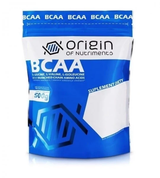 Амінокислоти BCAA Origin of Nutriments BCAA 2:1:1 500 грам