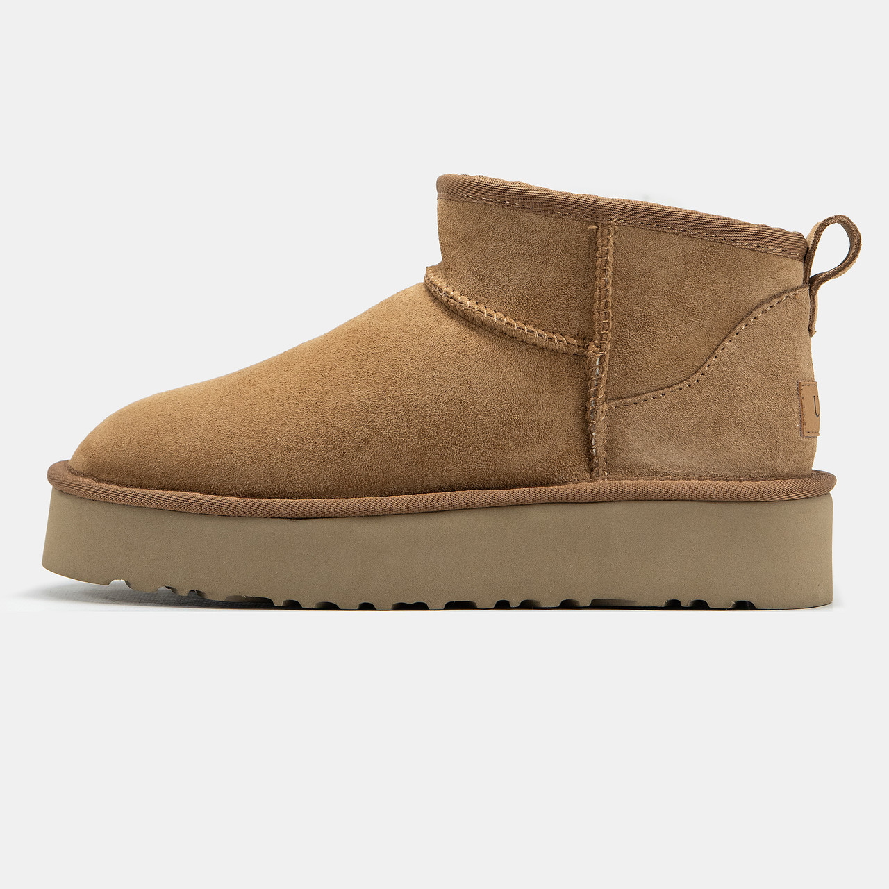 Зимові жіночі черевики UGG Classic Ultra Mini Platform Chestnut | коричневі (Chestnut), розміри 36–41, фото 1