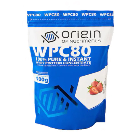 Протеїн Концентрат сироваткового протеїну Origin of Nutriments WPC 80 900 грам