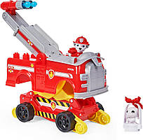 Машинка трансформер Щенячий патруль Paw Patrol Marshall Transforming Маршалл Повстання та порятунок